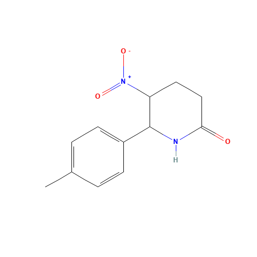 6-(4-methylphenyl)-5-nitropiperidin-2-one (CAS: 58373-39-0) - Related Chemical Product