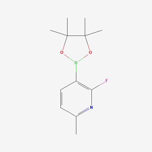 2-fluoro-6-methyl-3-(4,4,5,5-tetramethyl-1,3,2-dioxaborolan-2-yl)pyridine (CAS: 1218790-38-5) - Related Chemical Product
