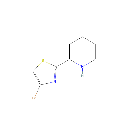4-bromo-2-piperidin-2-yl-1,3-thiazole (CAS: 204513-61-1) - Related Chemical Product