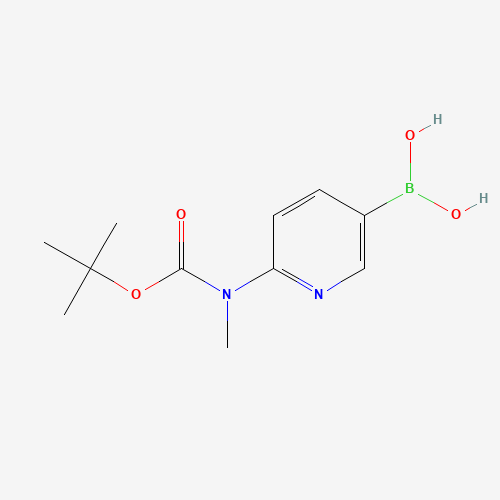 [6-[methyl-[(2-methylpropan-2-yl)oxycarbonyl]amino]pyridin-3-yl]boronic acid (CAS: 1218790-80-7) - Related Chemical Product