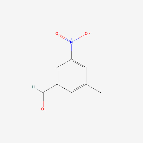 3-methyl-5-nitrobenzaldehyde (CAS: 107757-06-2) - Chemical Structure and Molecular Formula 