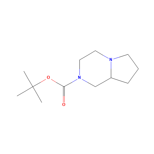 tert-butyl 3,4,6,7,8,8a-hexahydro-1H-pyrrolo[1,2-a]pyrazine-2-carboxylate (CAS: 1260654-95-2) - Related Chemical Product
