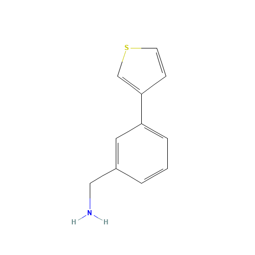 (3-thiophen-3-ylphenyl)methanamine (CAS: 138139-99-8) - Related Chemical Product
