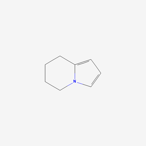 5,6,7,8-tetrahydroindolizine (CAS: 13618-88-7) - Chemical Structure and Molecular Formula 