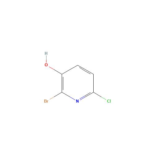 2-bromo-6-chloropyridin-3-ol (CAS: 1020253-16-0) - Chemical Structure and Molecular Formula 