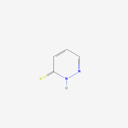 1H-pyridazine-6-thione (CAS: 28544-77-6) - Chemical Structure and Molecular Formula 