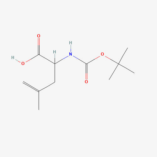 4-methyl-2-[(2-methylpropan-2-yl)oxycarbonylamino]pent-4-enoic acid (CAS: 156047-41-5) - Related Chemical Product