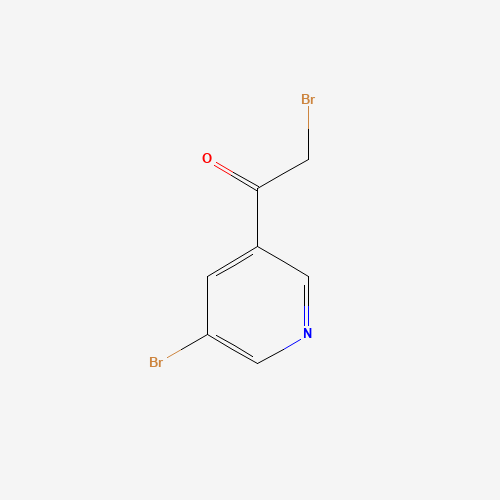 2-bromo-1-(5-bromopyridin-3-yl)ethanone (CAS: 734504-22-4) - Related Chemical Product