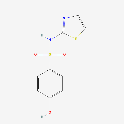 4-hydroxy-N-(1,3-thiazol-2-yl)benzenesulfonamide (CAS: 515-54-8) - Related Chemical Product
