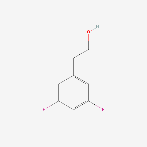 1-(3,5-difluorophenyl)ethanol (CAS: 467223-90-1) - Chemical Structure and Molecular Formula 