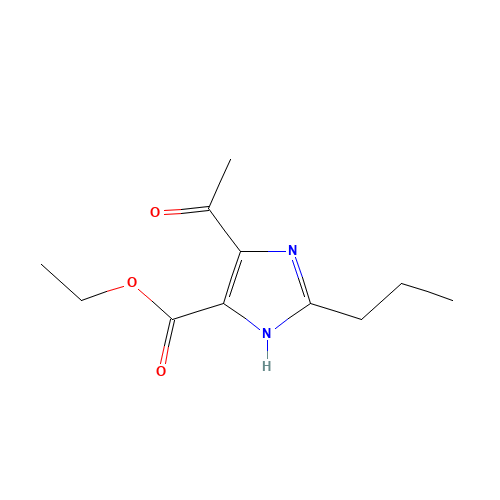 ethyl 4-acetyl-2-propyl-1H-imidazole-5-carboxylate (CAS: 144690-07-3) - Related Chemical Product