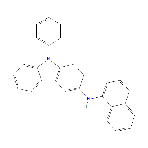 N-naphthalen-1-yl-9-phenylcarbazol-3-amine (CAS: 894791-44-7) - Related Chemical Product