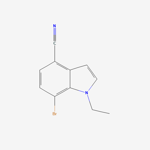7-bromo-1-ethylindole-4-carbonitrile (CAS: 1258959-79-3) - Related Chemical Product