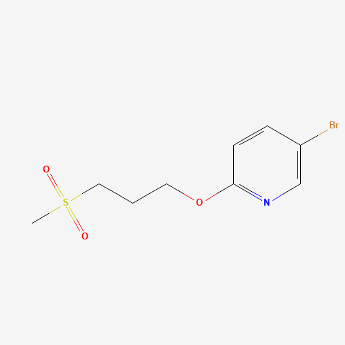 5-bromo-2-(3-methylsulfonylpropoxy)pyridine (CAS: 1443109-67-8) - Related Chemical Product