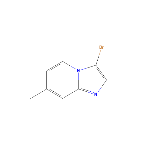 3-bromo-2,7-dimethylimidazo[1,2-a]pyridine (CAS: 1335054-56-2) - Related Chemical Product