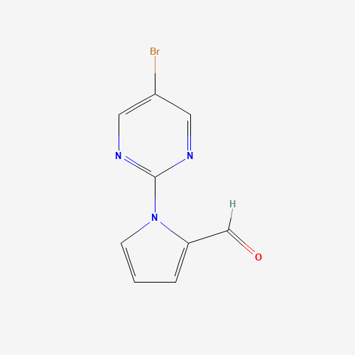 1-(5-bromopyrimidin-2-yl)pyrrole-2-carbaldehyde (CAS: 383147-57-7) - Related Chemical Product