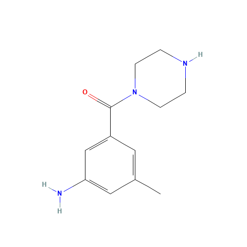 (3-amino-5-methylphenyl)-piperazin-1-ylmethanone (CAS: 1391765-47-1) - Related Chemical Product