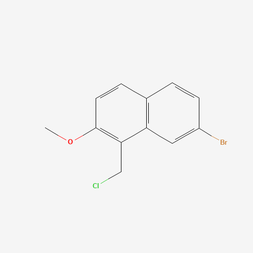 7-bromo-1-(chloromethyl)-2-methoxynaphthalene (CAS: 1539309-63-1) - Related Chemical Product