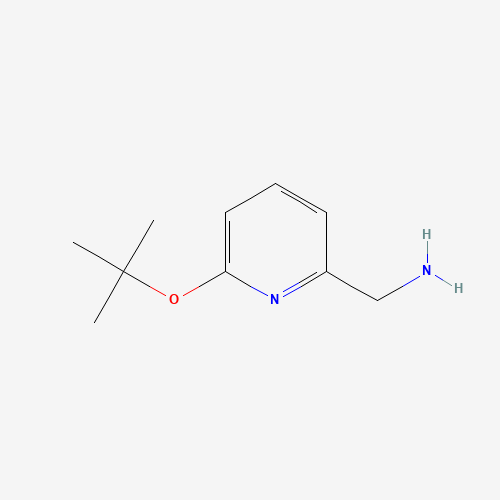 [6-[(2-methylpropan-2-yl)oxy]pyridin-2-yl]methanamine (CAS: 1247441-30-0) - Related Chemical Product