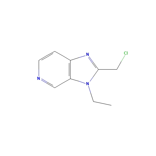 2-(chloromethyl)-3-ethylimidazo[4,5-c]pyridine (CAS: 688001-00-5) - Related Chemical Product