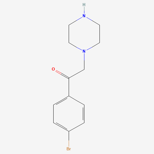 1-(4-bromophenyl)-2-piperazin-1-ylethanone (CAS: 109607-56-9) - Related Chemical Product