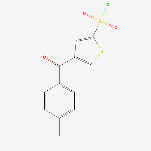 4-(4-methylbenzoyl)thiophene-2-sulfonyl chloride (CAS: 118993-67-2) - Related Chemical Product