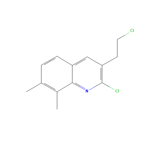 2-chloro-3-(2-chloroethyl)-7,8-dimethylquinoline (CAS: 893724-67-9) - Related Chemical Product