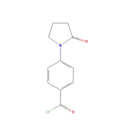 4-(2-oxopyrrolidin-1-yl)benzoyl chloride (CAS: 1057653-47-0) - Related Chemical Product