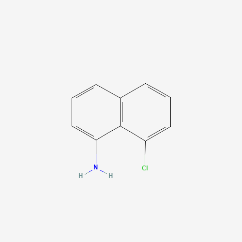8-chloronaphthalen-1-amine (CAS: 59107-51-6) - Chemical Structure and Molecular Formula 