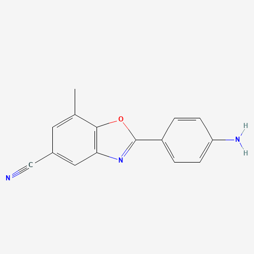 2-(4-aminophenyl)-7-methyl-1,3-benzoxazole-5-carbonitrile (CAS: 942215-50-1) - Related Chemical Product