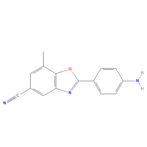 2-(4-aminophenyl)-7-methyl-1,3-benzoxazole-5-carbonitrile (CAS: 942215-50-1) - Related Chemical Product