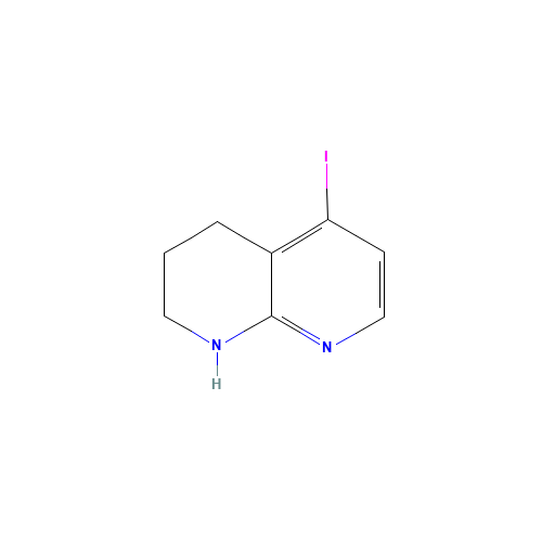 5-iodo-1,2,3,4-tetrahydro-1,8-naphthyridine (CAS: 945600-06-6) - Related Chemical Product
