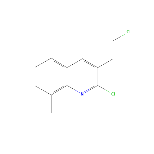 2-chloro-3-(2-chloroethyl)-8-methylquinoline (CAS: 63742-82-5) - Related Chemical Product