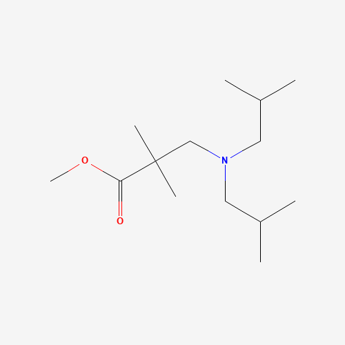 methyl 3-[bis(2-methylpropyl)amino]-2,2-dimethylpropanoate (CAS: 222313-53-3) - Related Chemical Product