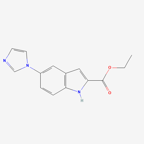 ethyl 5-imidazol-1-yl-1H-indole-2-carboxylate (CAS: 1265236-24-5) - Related Chemical Product