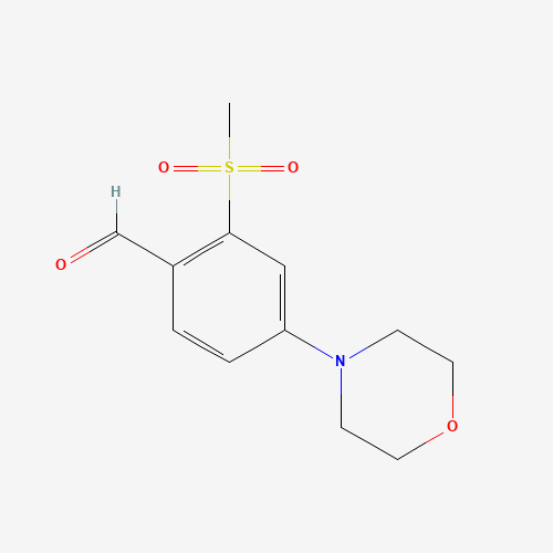 2-methylsulfonyl-4-morpholin-4-ylbenzaldehyde (CAS: 1197193-29-5) - Related Chemical Product