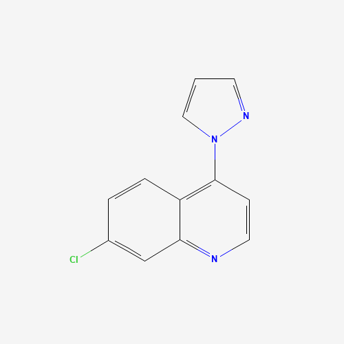 7-chloro-4-pyrazol-1-ylquinoline (CAS: 124833-77-8) - Related Chemical Product