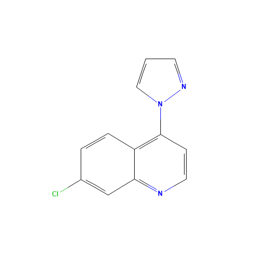 7-chloro-4-pyrazol-1-ylquinoline (CAS: 124833-77-8) - Related Chemical Product