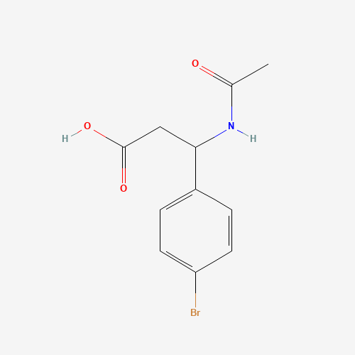 3-acetamido-3-(4-bromophenyl)propanoic acid (CAS: 886363-73-1) - Related Chemical Product