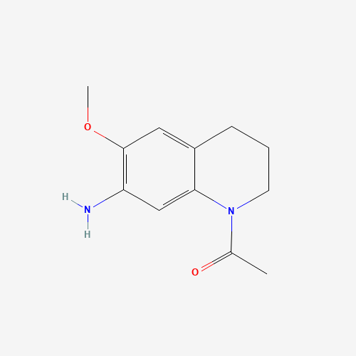 1-(7-amino-6-methoxy-3,4-dihydro-2H-quinolin-1-yl)ethanone (CAS: 1116232-38-2) - Related Chemical Product