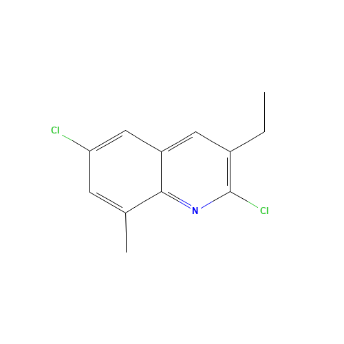 2,6-dichloro-3-ethyl-8-methylquinoline (CAS: 1031927-98-6) - Related Chemical Product
