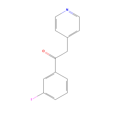 1-(3-iodophenyl)-2-pyridin-4-ylethanone (CAS: 208182-77-8) - Related Chemical Product