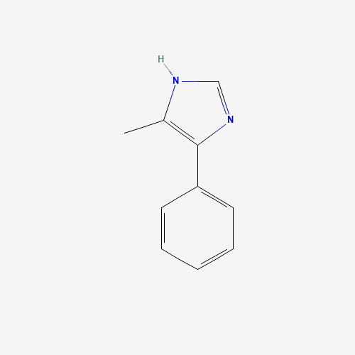5-methyl-4-phenyl-1H-imidazole (CAS: 826-83-5) - Chemical Structure and Molecular Formula 