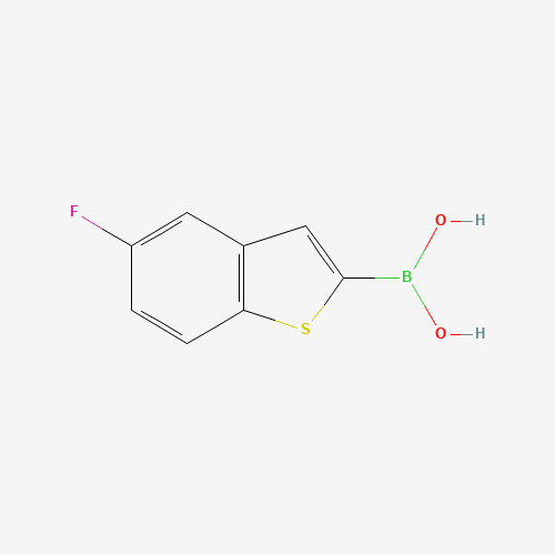 (5-fluoro-1-benzothiophen-2-yl)boronic acid (CAS: 501944-42-9) - Related Chemical Product