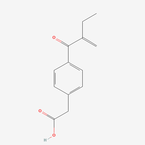 2-[4-(2-methylidenebutanoyl)phenyl]acetic acid (CAS: 3636-48-4) - Related Chemical Product
