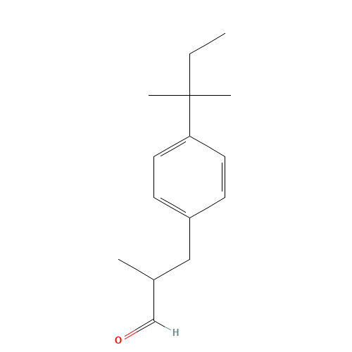 2-methyl-3-[4-(2-methylbutan-2-yl)phenyl]propanal (CAS: 67467-96-3) - Related Chemical Product