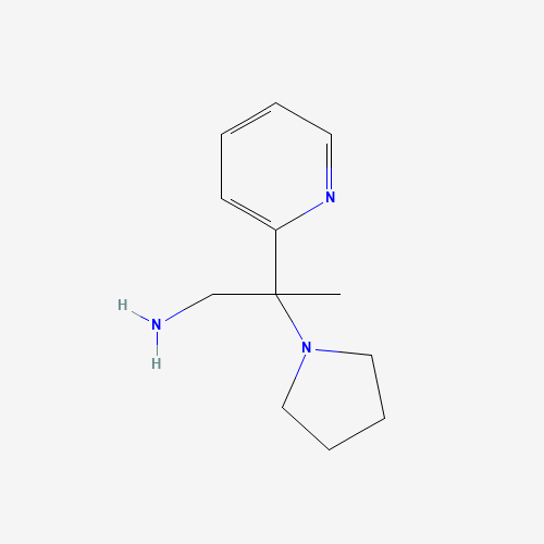 2-pyridin-2-yl-2-pyrrolidin-1-ylpropan-1-amine (CAS: 1443741-54-5) - Related Chemical Product