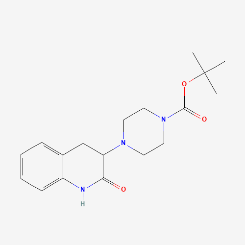 tert-butyl 4-(2-oxo-3,4-dihydro-1H-quinolin-3-yl)piperazine-1-carboxylate (CAS: 885609-28-9) - Related Chemical Product