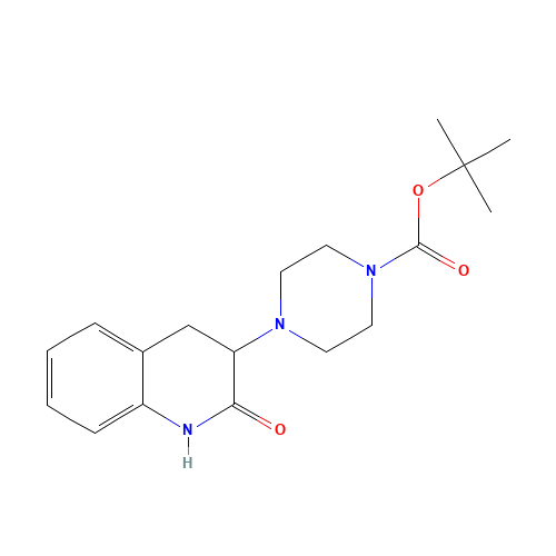 tert-butyl 4-(2-oxo-3,4-dihydro-1H-quinolin-3-yl)piperazine-1-carboxylate (CAS: 885609-28-9) - Related Chemical Product