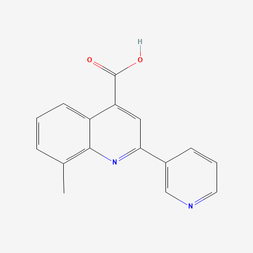 8-methyl-2-pyridin-3-ylquinoline-4-carboxylic acid (CAS: 107027-39-4) - Related Chemical Product